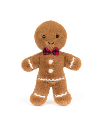 Peluche Fred le bonhomme Pain d'épices Jellycat - Boutique friperie le placard de Jeanne et cie