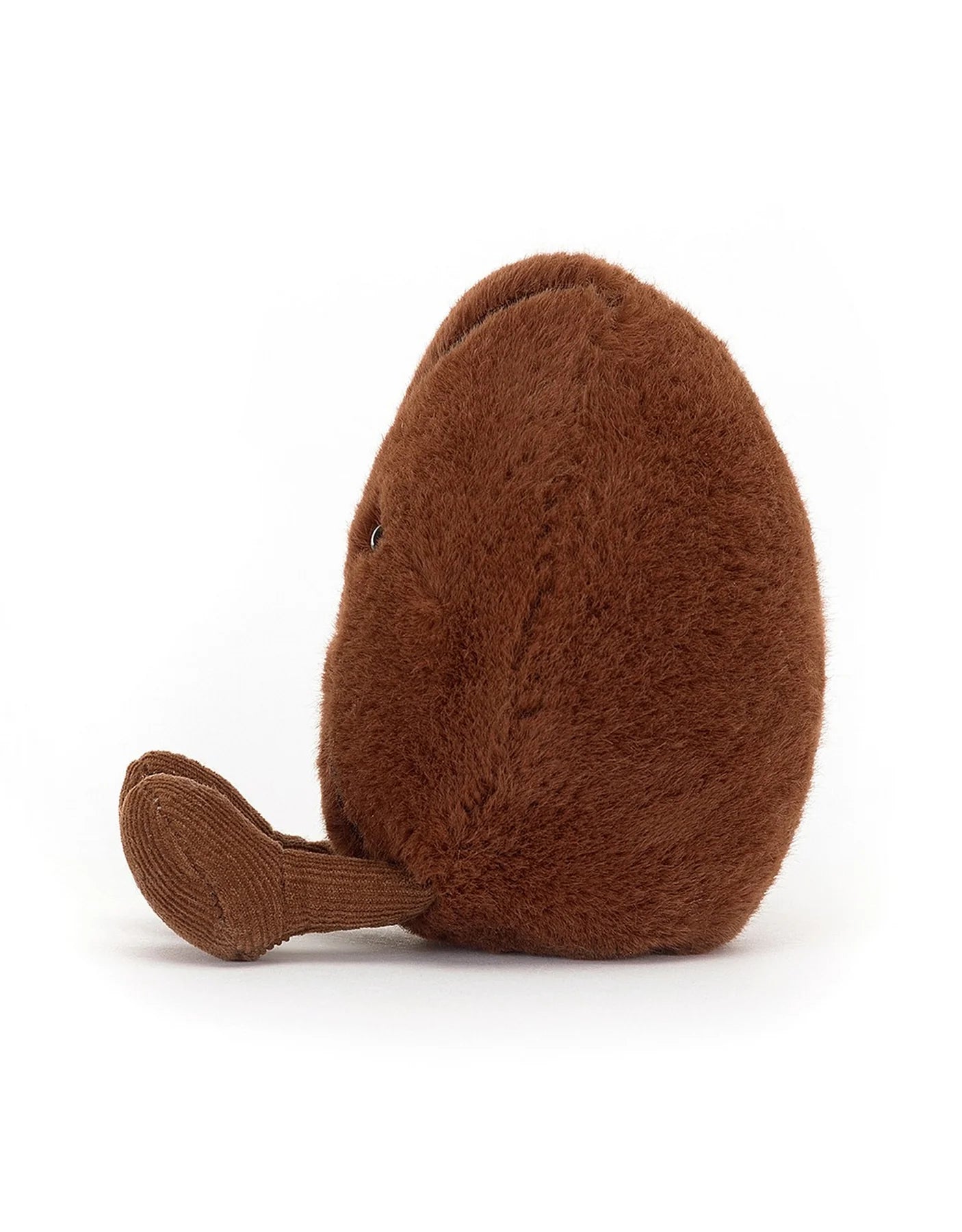 Peluche grain de café - amusebale coffee bean Jellycat - Boutique friperie le placard de Jeanne et cie