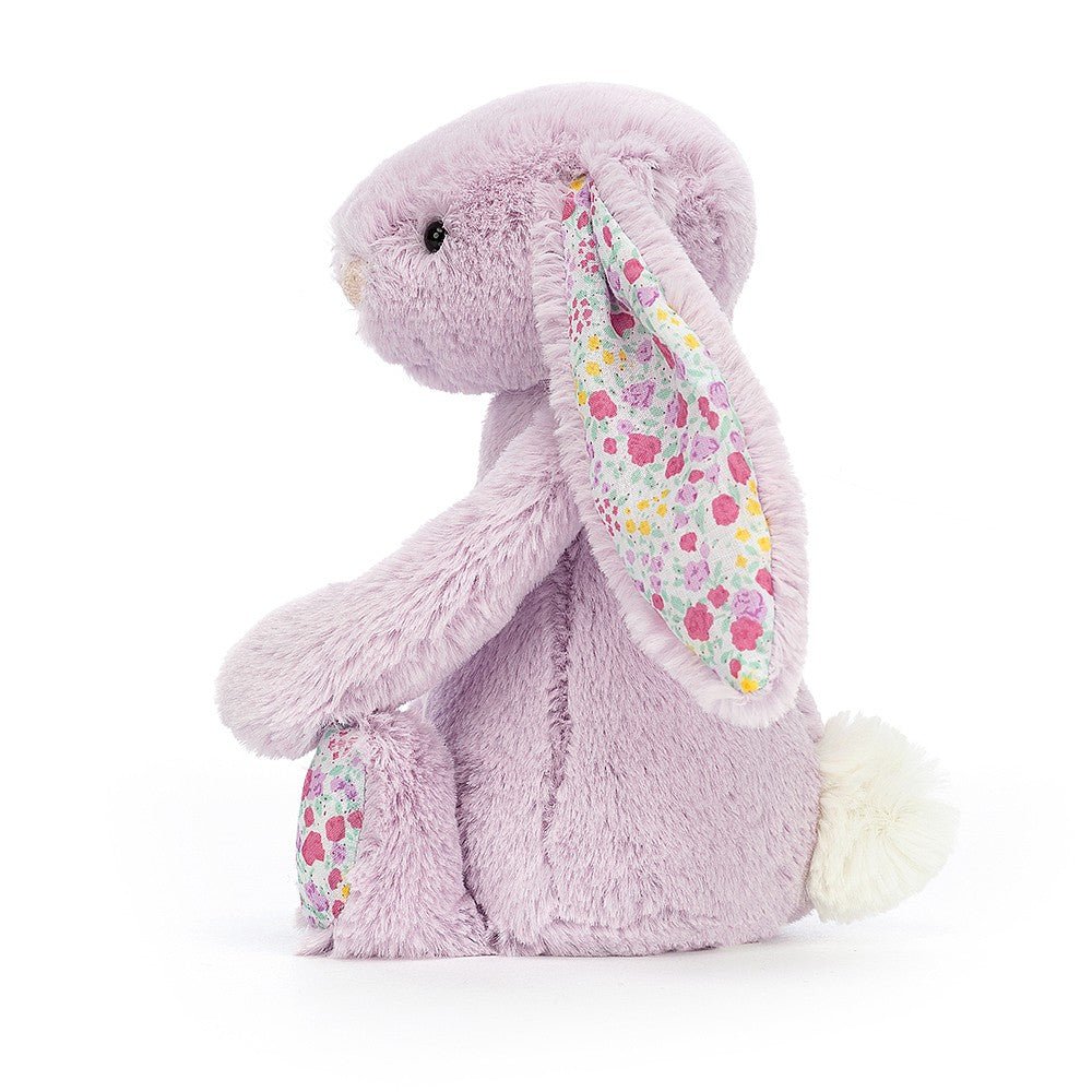 Peluche Lapin Oreilles fleuris - Blossom Jasmine beige petit Jellycat - Boutique friperie le placard de Jeanne et cie