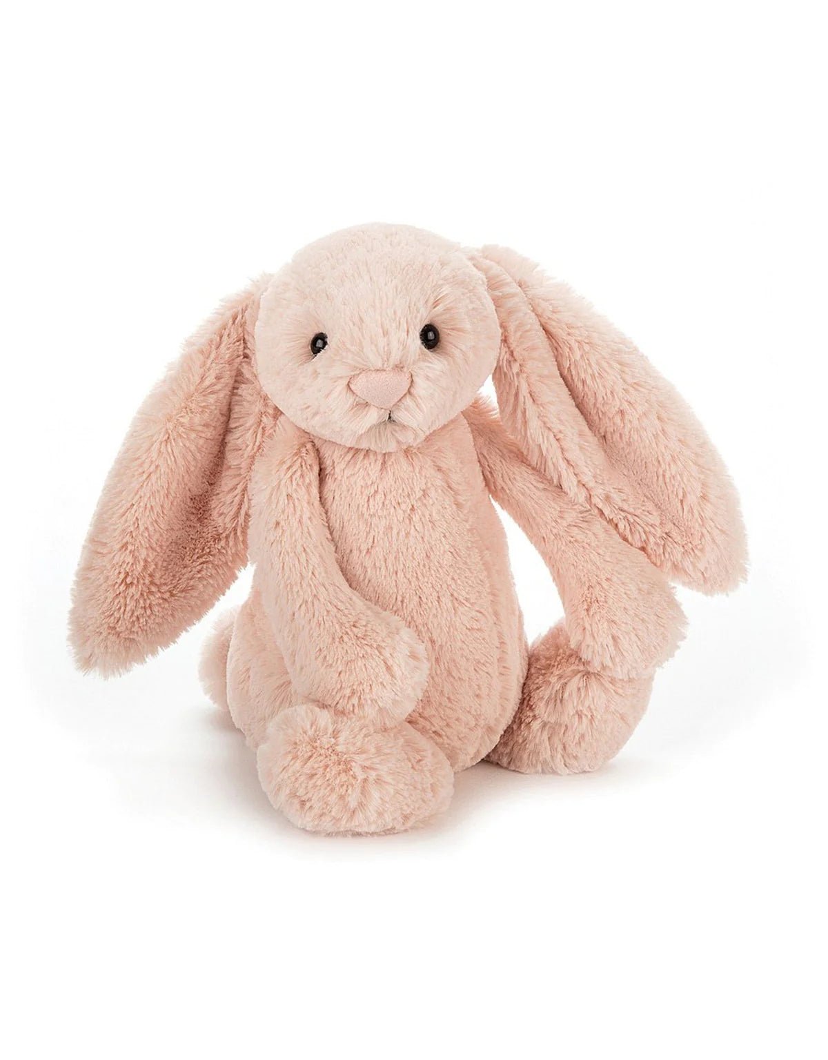 Peluche Lapin rose blush bashful moyen Jellycat - Boutique friperie le placard de Jeanne et cie