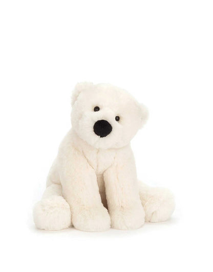 Peluche Ours polaire Perry Jellycat - Boutique friperie le placard de Jeanne et cie