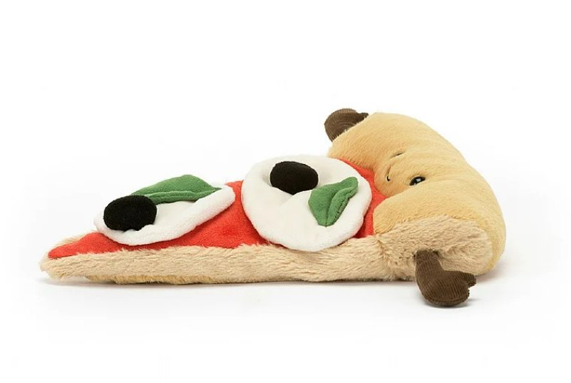 Peluche pizza amuseable Jellycat - Boutique friperie le placard de Jeanne et cie