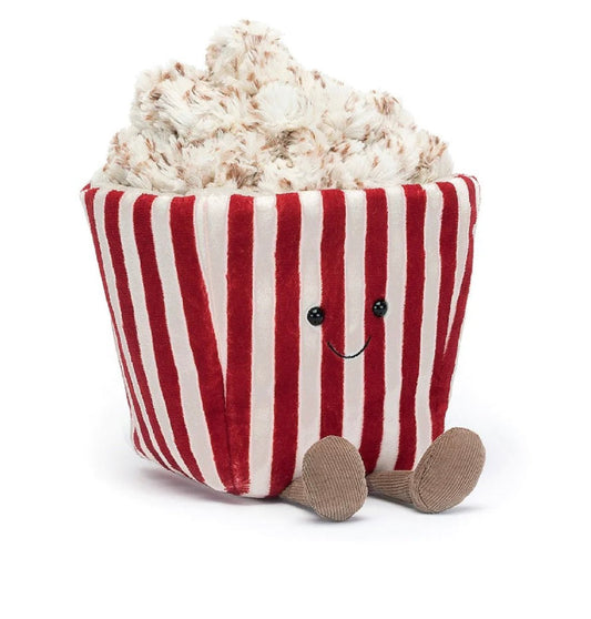 Peluche Popcorn amuseable Jellycat - Boutique friperie le placard de Jeanne et cie