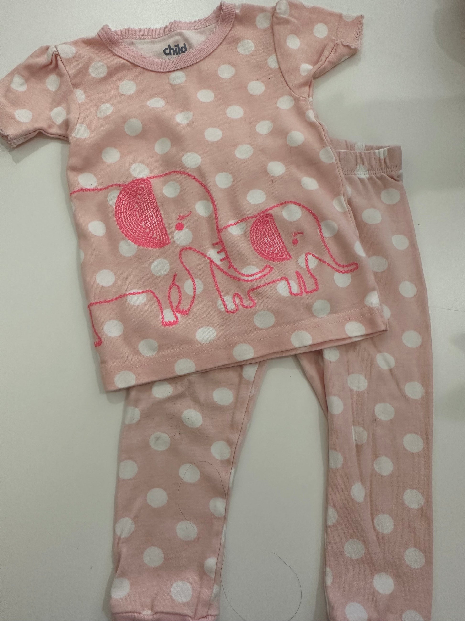 Pyjama 12m - Boutique friperie le placard de Jeanne et cie