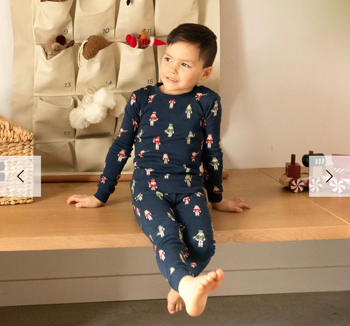 Pyjama , casse-noisettes bébé Petit Lem - Boutique friperie le placard de Jeanne et cie