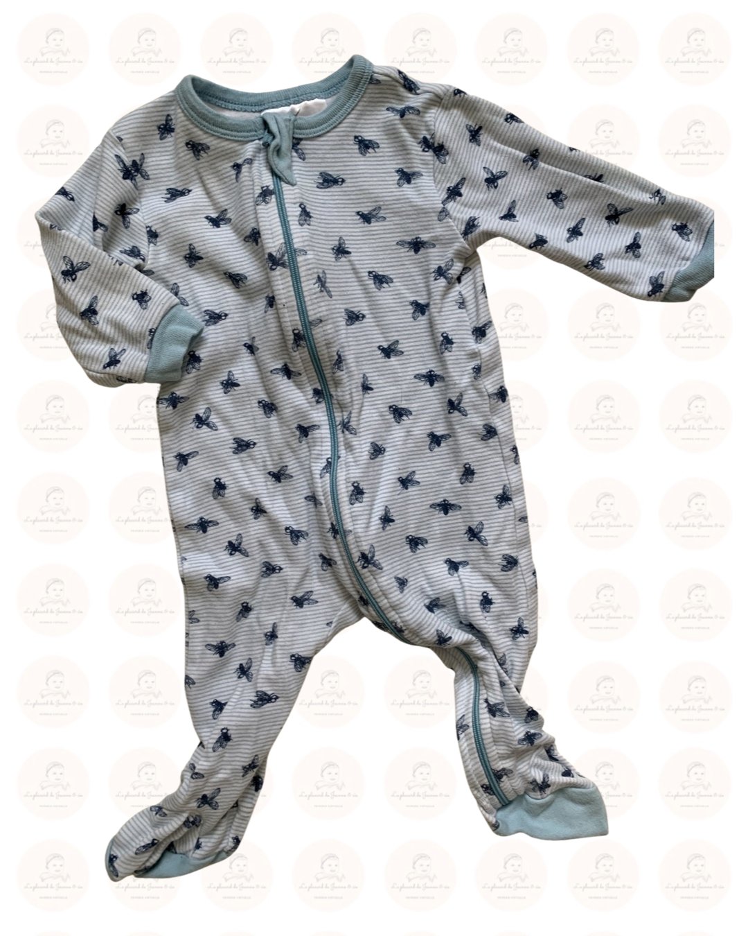 Pyjama roche et ciseaux 6m - Boutique friperie le placard de Jeanne et cie
