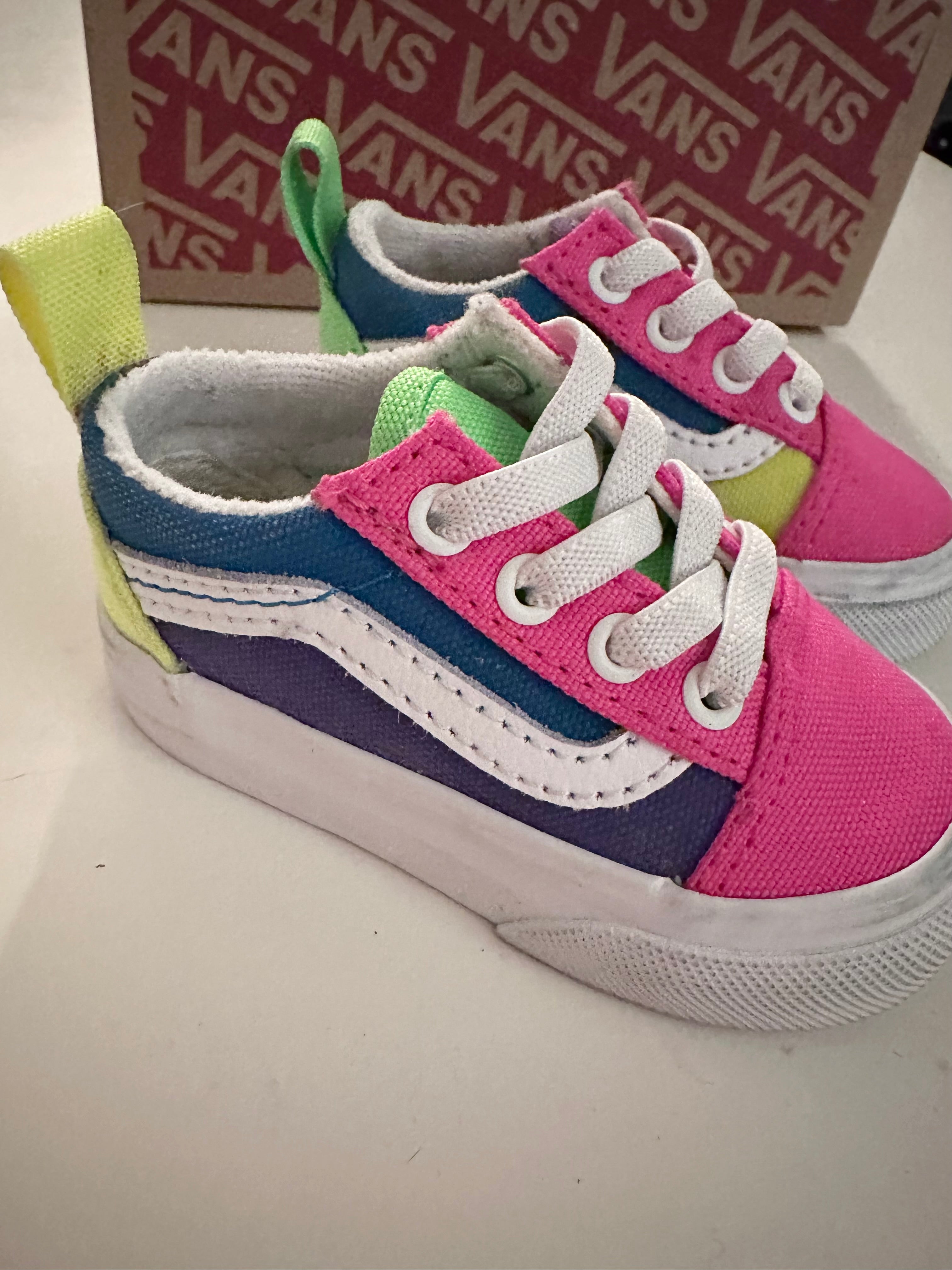 Soulier best sale vans rose