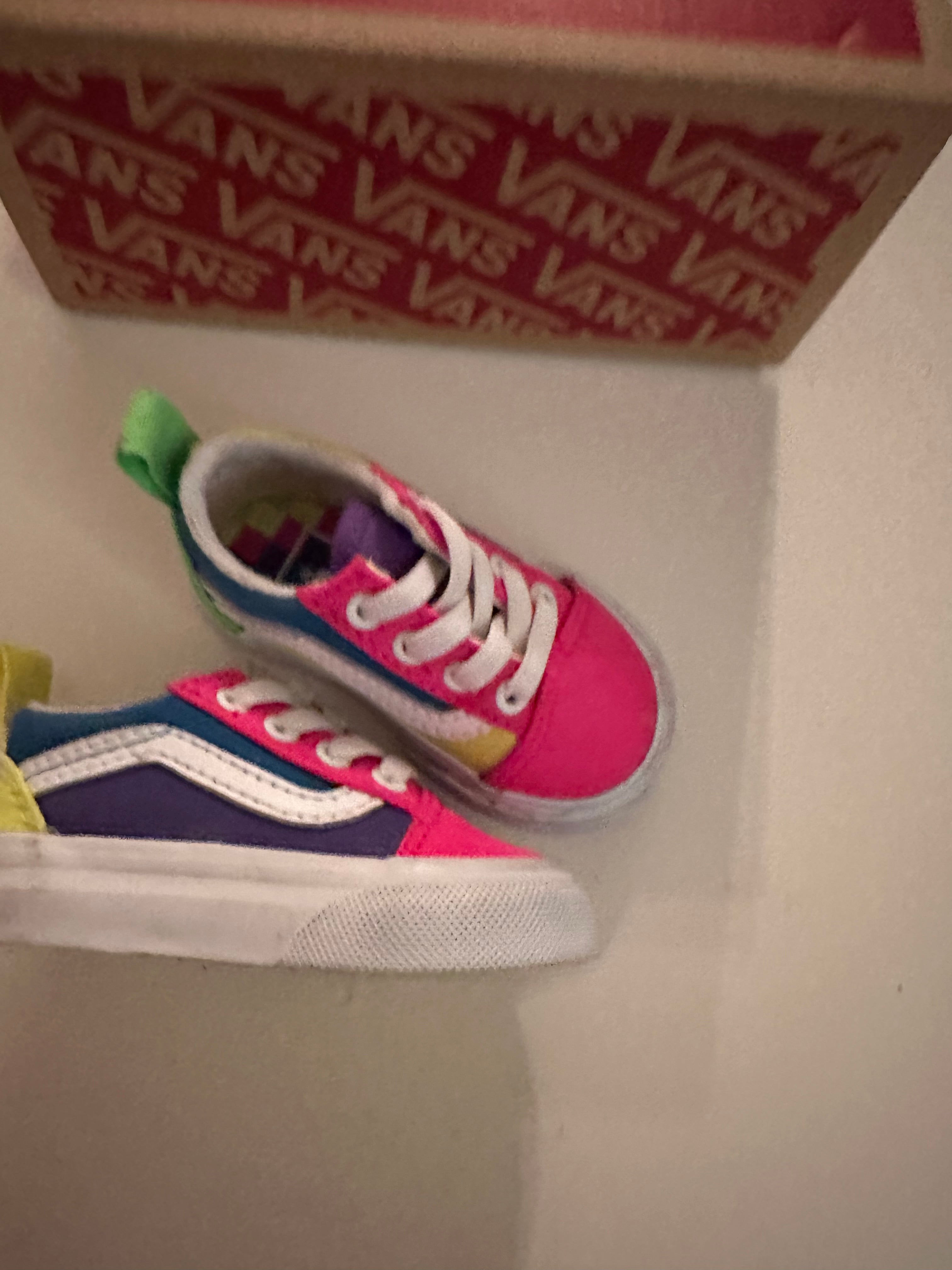 Soulier vans outlet rose