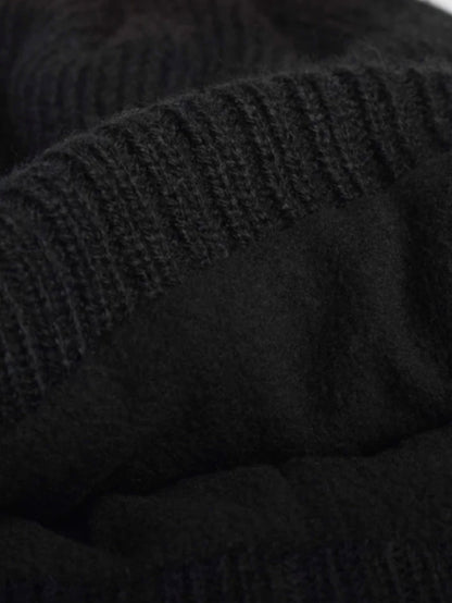 Tuque en tricot whistler gris - LP APPAREL - Boutique friperie le placard de Jeanne et cie